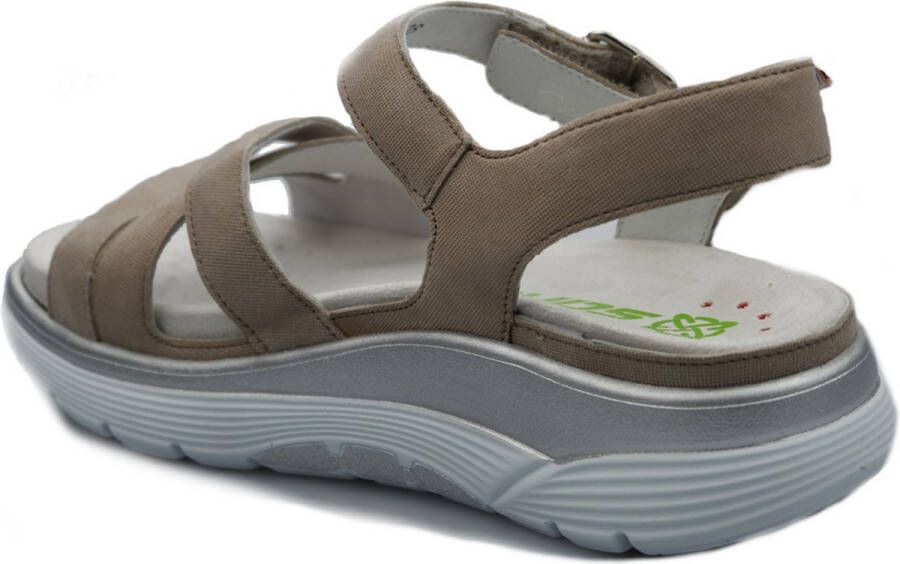 Mephisto Sano Noane dames rollende wandelsandaal Taupe