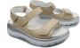 Mephisto Sano Norine dames rollende wandelsandaal beige - Thumbnail 12