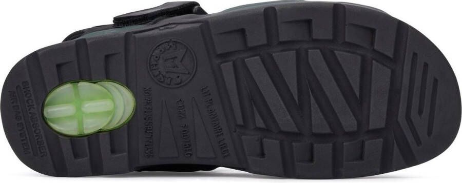 Mephisto Shark fit heren sandaal zwart