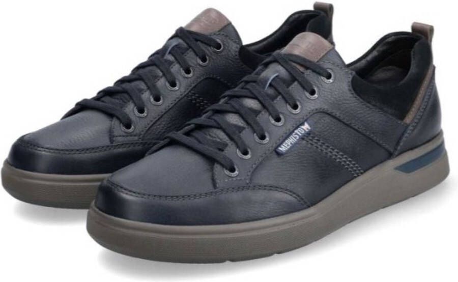 Mephisto Sneaker Olivier Navy Blauw 8½ 42½ - Foto 6