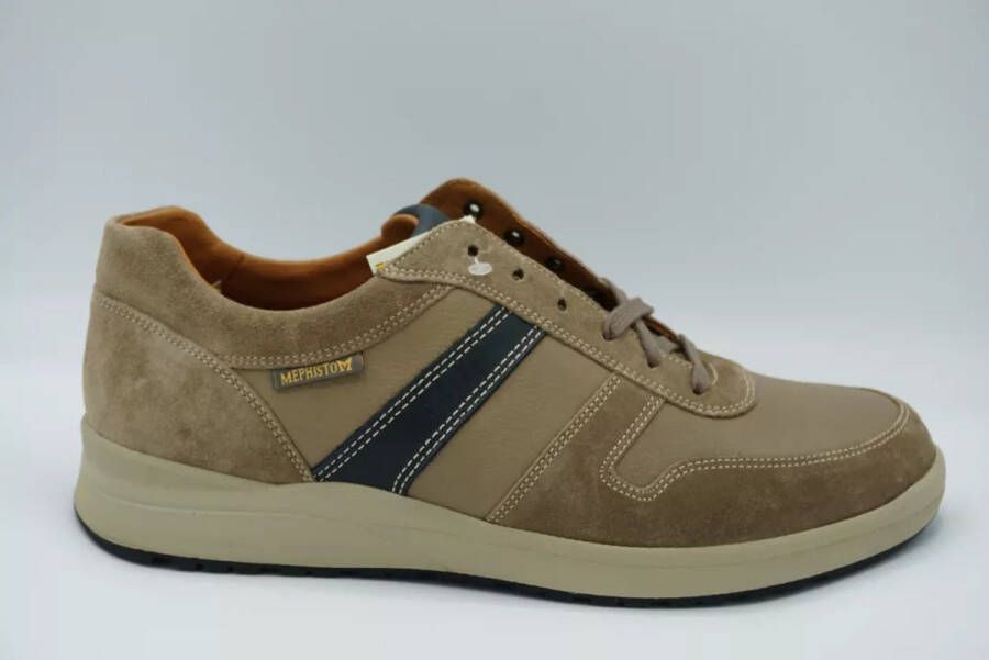 Mephisto Vito Sneakers Heren Taupe