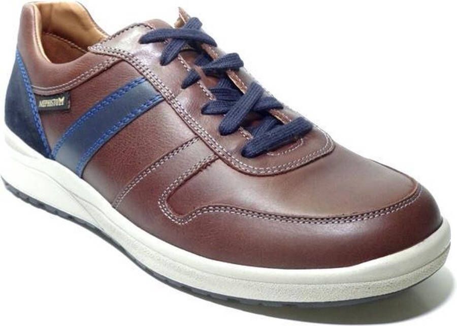 Mephisto Vito Veterschoenen Sneakers Bruin