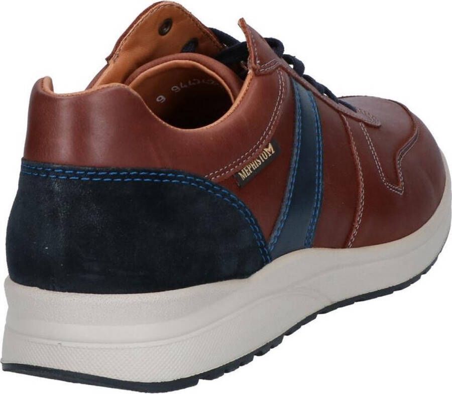 Mephisto Vito Veterschoenen Sneakers Bruin