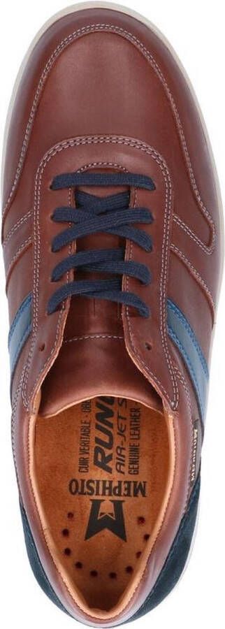 Mephisto Vito Veterschoenen Sneakers Bruin