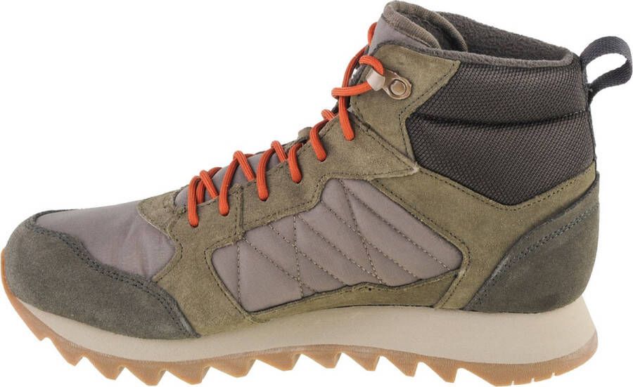 Merrell Alpine Sneaker Mid PLR WP 2 J004291. Mannen. Groen. Trekkingschoenen