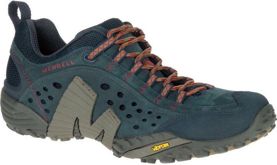 Merrell Intercept Heren Sneakers Schoenen Sportschoenen Blauw J559593