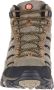 Merrell Moab 2 LTR Leather Mid GTX GORE-TEX Heren Wandelschoenen Outdoor Trekking Schoenen Leer Bruin J598233 - Thumbnail 2