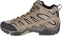 Merrell Moab 2 LTR Leather Mid GTX GORE-TEX Heren Wandelschoenen Outdoor Trekking Schoenen Leer Bruin J598233 - Thumbnail 12