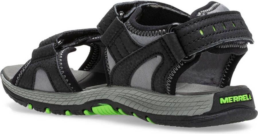 Merrell Panther 2.0 Wandelsandalen Kinderen Unisex Zwart-Lime