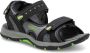 Merrell Panther 2.0 Wandelsandalen Kinderen Unisex Zwart-Lime - Thumbnail 4