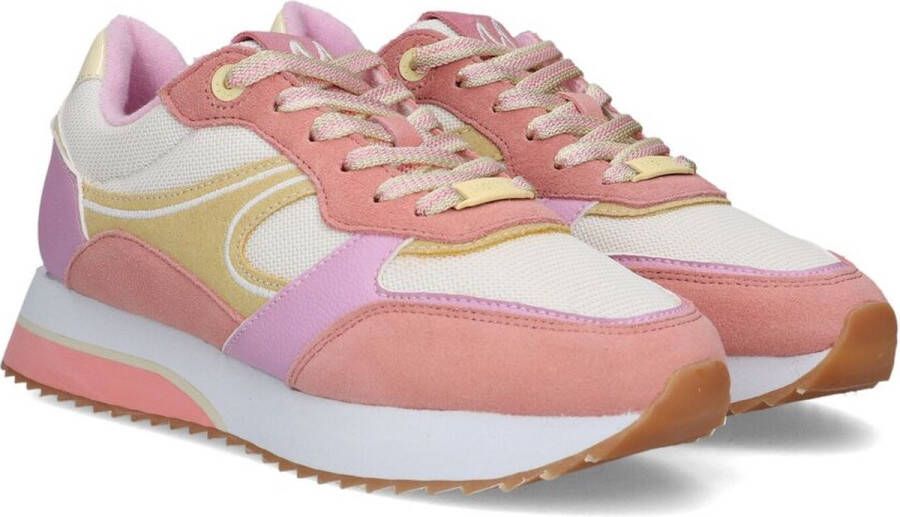 Mexx Dames Sneaker Lava Old Pink Off White MULTICOLOR