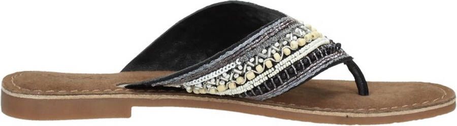 Mexx Ginosa Teenslippers zwart