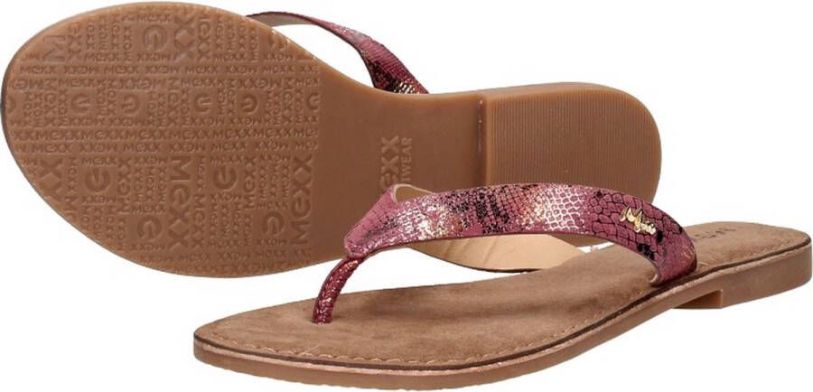 Mexx Grizzly Teenslippers roze