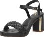 Mexx Heeled Sandalen Lewy Dames Zwart - Thumbnail 7