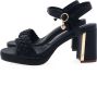 Mexx Heeled Sandalen Lewy Dames Zwart - Thumbnail 12