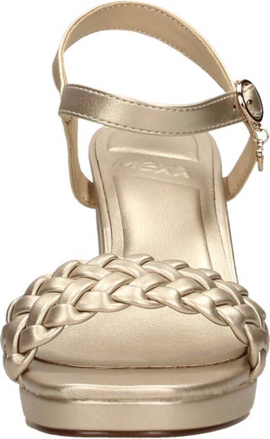 Mexx Heeled Sandalen Lewy Dames Goud