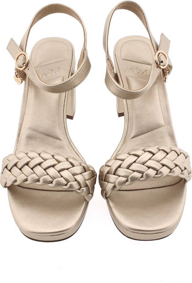 Mexx Heeled Sandalen Lewy Dames Goud