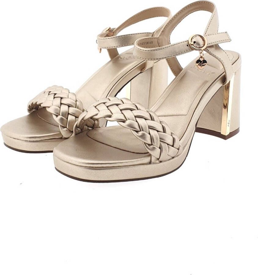 Mexx Heeled Sandalen Lewy Dames Goud