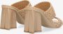 Mexx Heeled Sandalen Lilah Dames Camel - Thumbnail 11