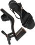 Mexx Heeled Sandalen Lewy Dames Zwart - Thumbnail 13