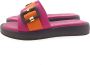 Mexx Liv Slippers Dames Roze - Thumbnail 9