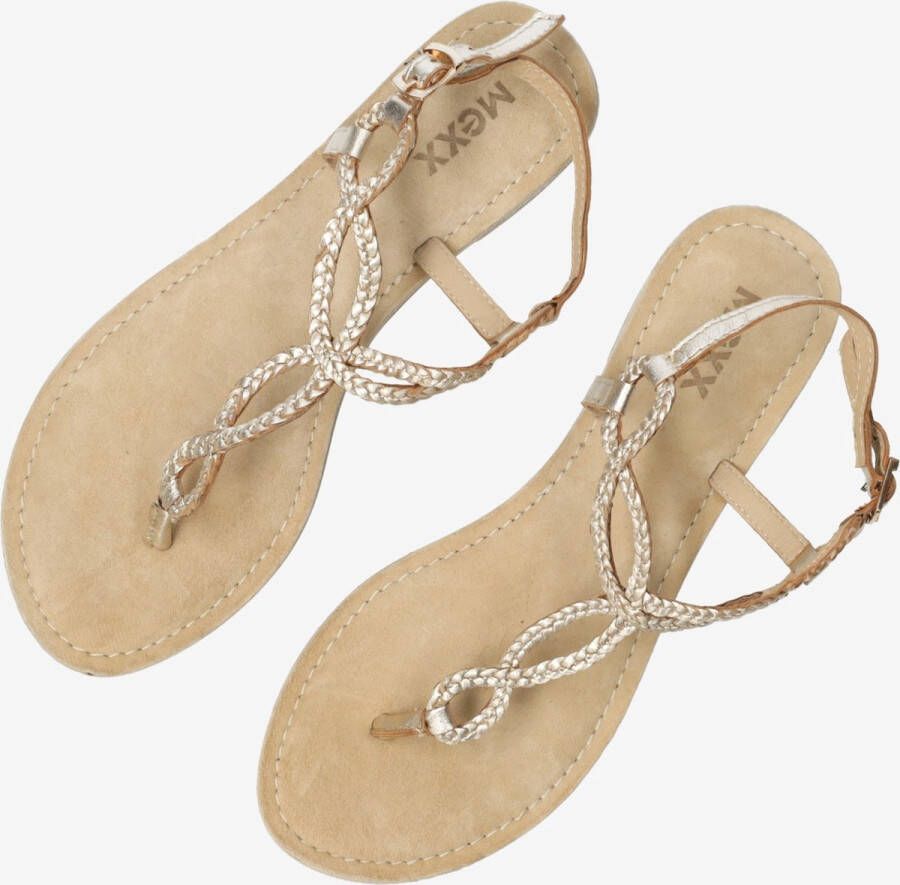 Mexx Sandalen Jolene Dames Goud