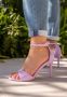 Mexx Leyla Sandalen met hak paars Imitatieleer - Thumbnail 8