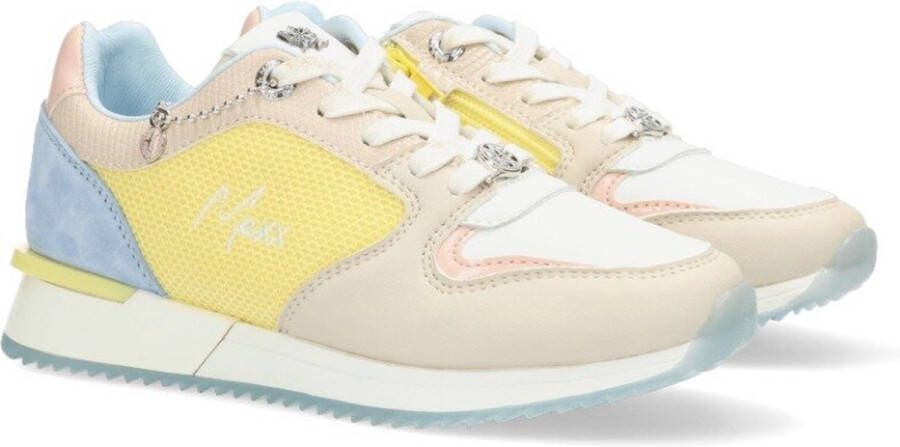 Mexx Sneaker Fleur Mini Geel Meisjes Kleding Sneakers