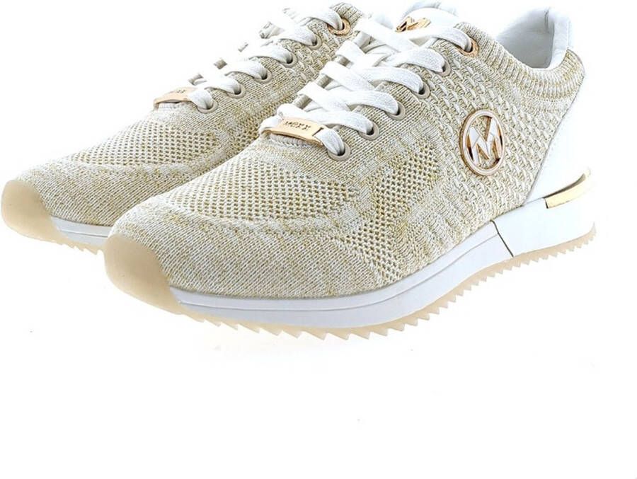 Mexx Sneaker Gitte Glitter Dames Off White