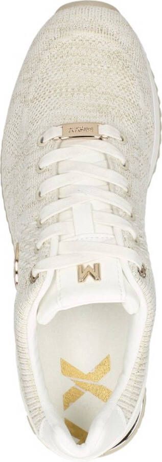 Mexx Sneaker Gitte Glitter Dames Off White