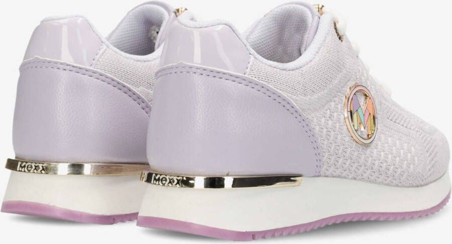 Mexx Sneaker Gitte Glitter Mini Meisjes Lila - Foto 4