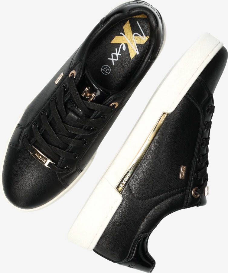 Mexx Sneakers Helexx MXK040601W-1005 Zwart Goud - Foto 7