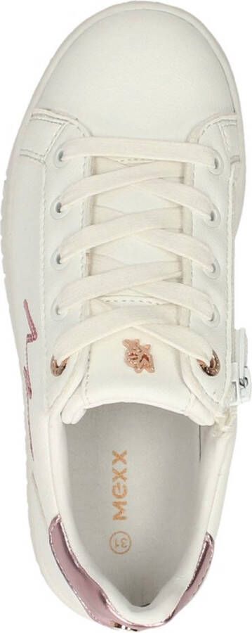 Mexx Sneaker Hoppa Meisjes Wit Roze