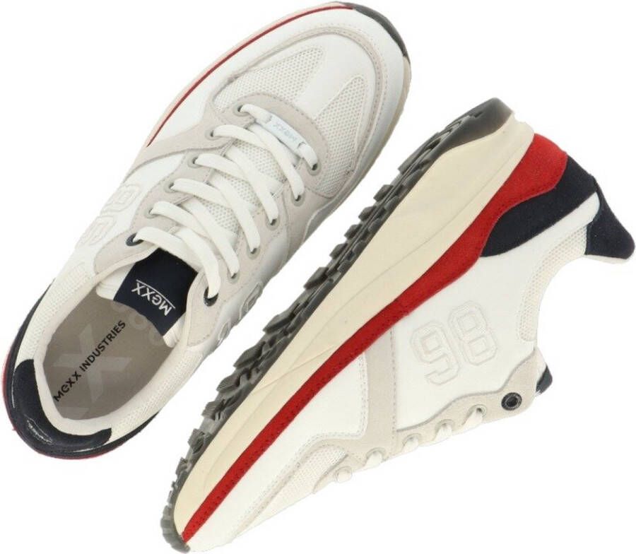 Mexx Sneaker Jamain Mannen White Navy