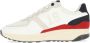 Mexx Sneaker Jamain White Navy Mannen Sneakers - Thumbnail 7