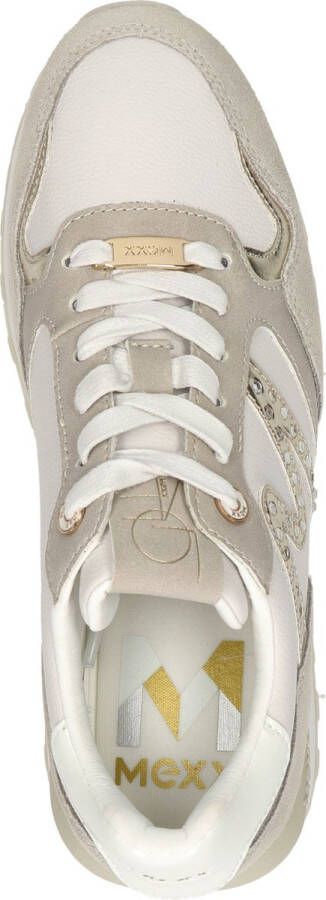 Mexx Sneaker Juju Spark Dames Offwhite Zand