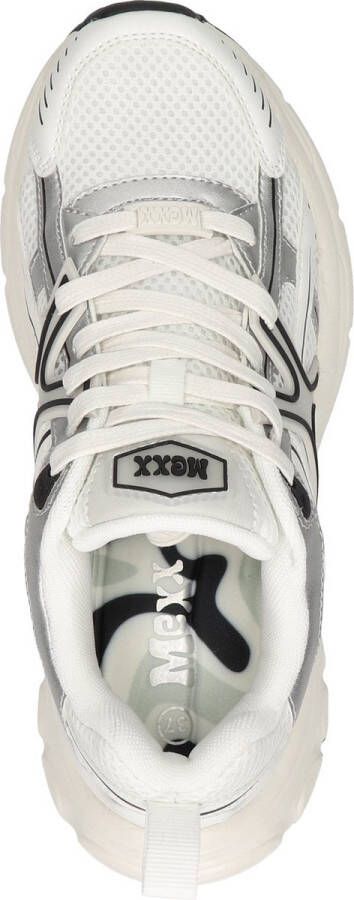 Mexx Sneaker Lilo Dames Wit Zilver