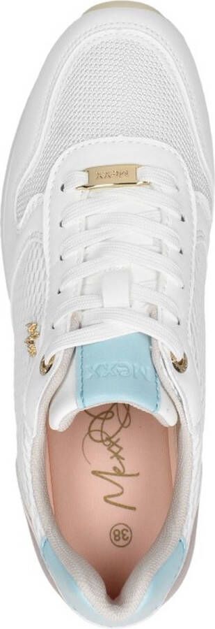 Mexx Sneaker Linn Dames Wit Roze