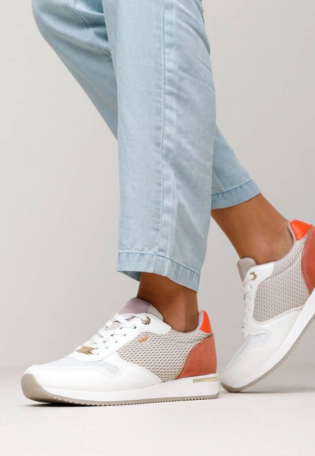 Mexx Sneaker Linn Dames Wit Roze