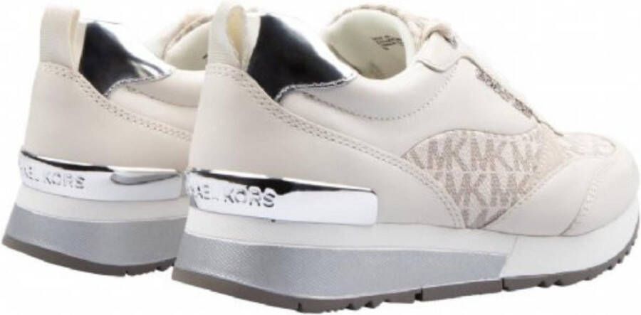 Michael Kors Allie Stride Dames Sneakers Laag Vanilla Cream