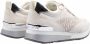 Michael Kors Allie Stride Dames Sneakers Laag Vanilla Cream - Thumbnail 3