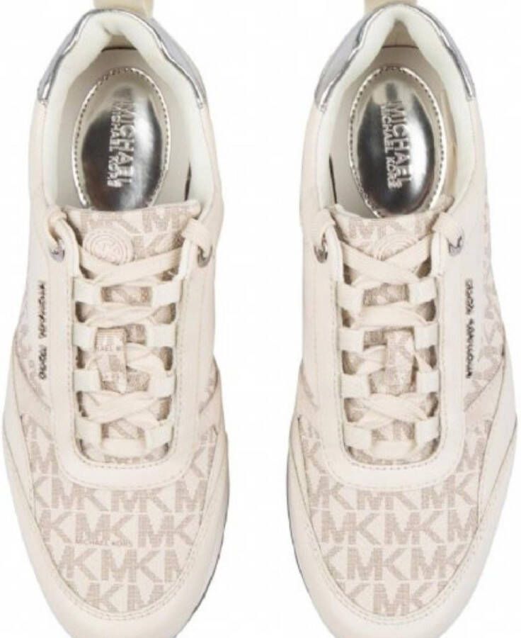 Michael Kors Allie Stride Dames Sneakers Laag Vanilla Cream