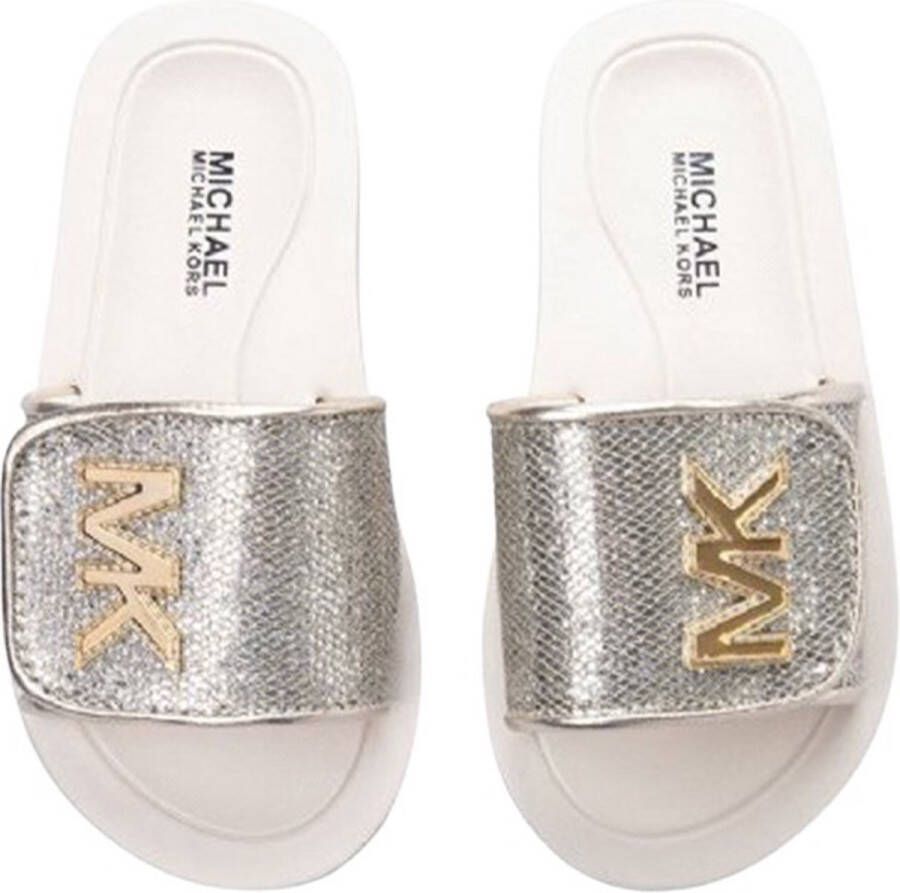 Michael Kors Kids Eli Malissa Slippers Meisjes Kids Goud