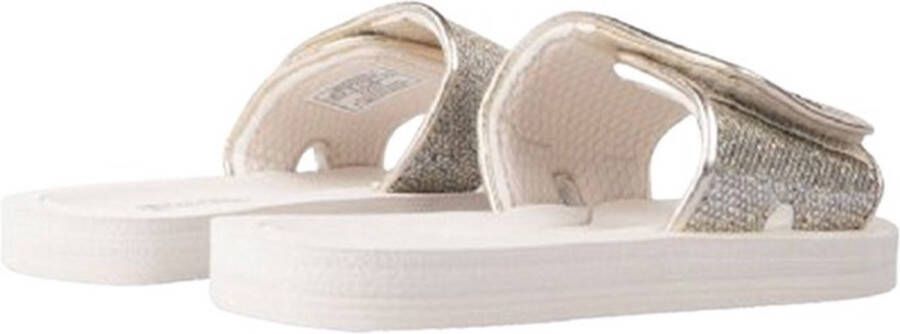 Michael Kors Kids Eli Malissa Slippers Meisjes Kids Goud