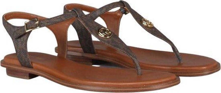 Michael Kors Mallory Thong Dames Sandalen Bruin