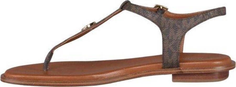 Michael Kors Mallory Thong Dames Sandalen Bruin