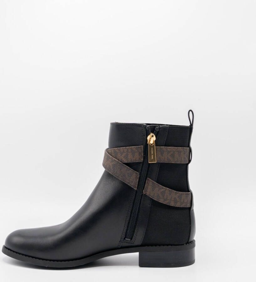 Michael Kors Rory Flat Bootie Dames Laars Zwart