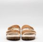 Michael Kors Stark Slide Dames Pantoffels Beige - Thumbnail 2