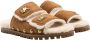 Michael Kors Stark Slide Dames Pantoffels Beige - Thumbnail 6