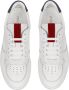 Mistral Heren Sneakers leer Lugano Forte WIT rood marine blauw - Thumbnail 2